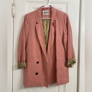 JUST Female pink blazer